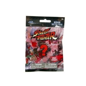 4 Packs Of Opened Jada Toys Street Fighter Nano Metalfigs Action Figure Die Cast